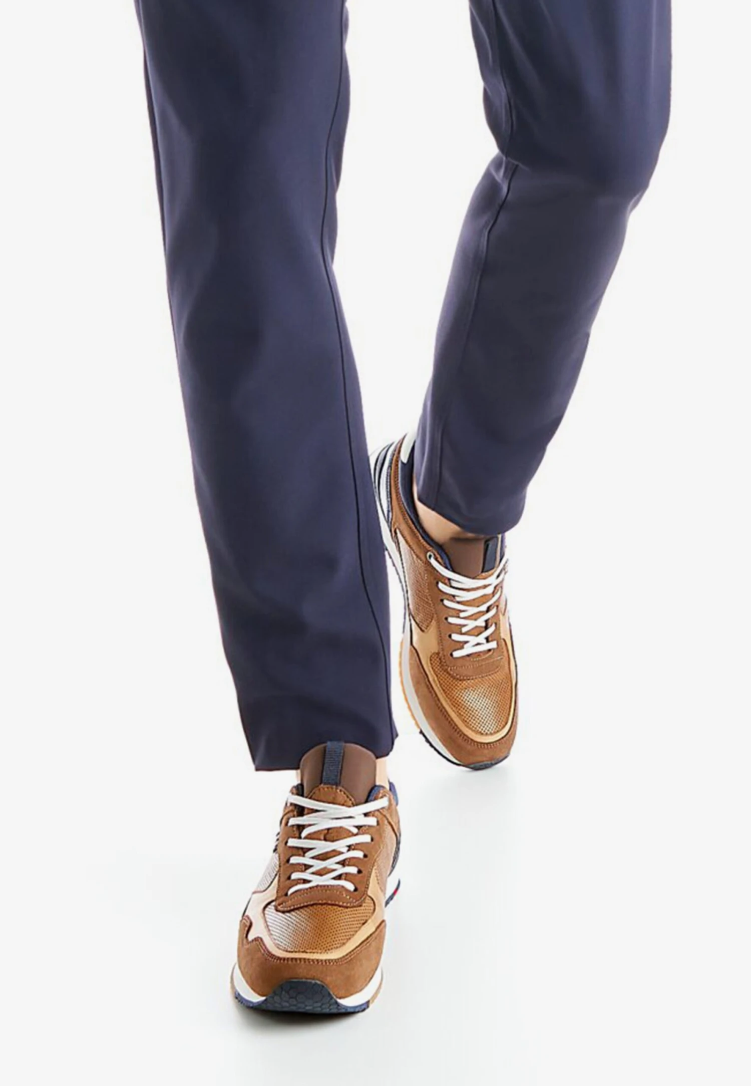 Lloyd Casual Sneakers Sneakers Laag EMILIAN Heren Karamel / Cognac 4 Lloyd Casual Sneakers Sneakers Laag EMILIAN Heren Karamel / Cognac - Afbeelding 4