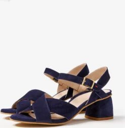 Lloyd Plateau Sandalen Sandaal Dames Donkerblauw