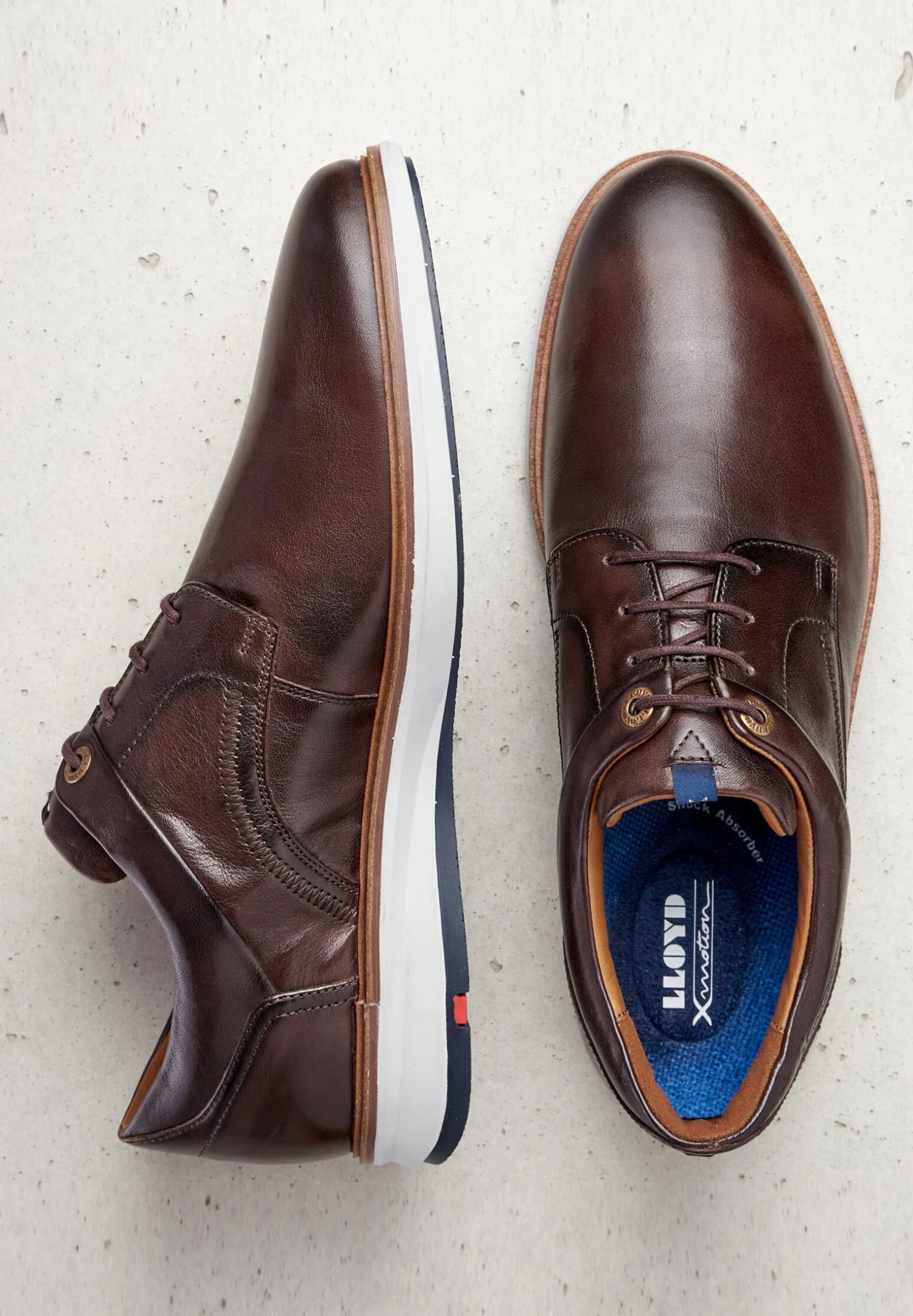 Lloyd Mathew - Veterschoenen - Braun 3 Lloyd Mathew - Veterschoenen - Braun - Afbeelding 3