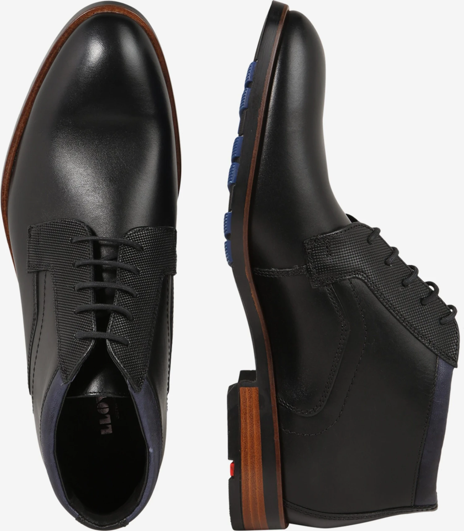 Lloyd Casual Veterschoenen Veterschoen Jaron Heren Zwart 2 Lloyd Casual Veterschoenen Veterschoen Jaron Heren Zwart - Afbeelding 2