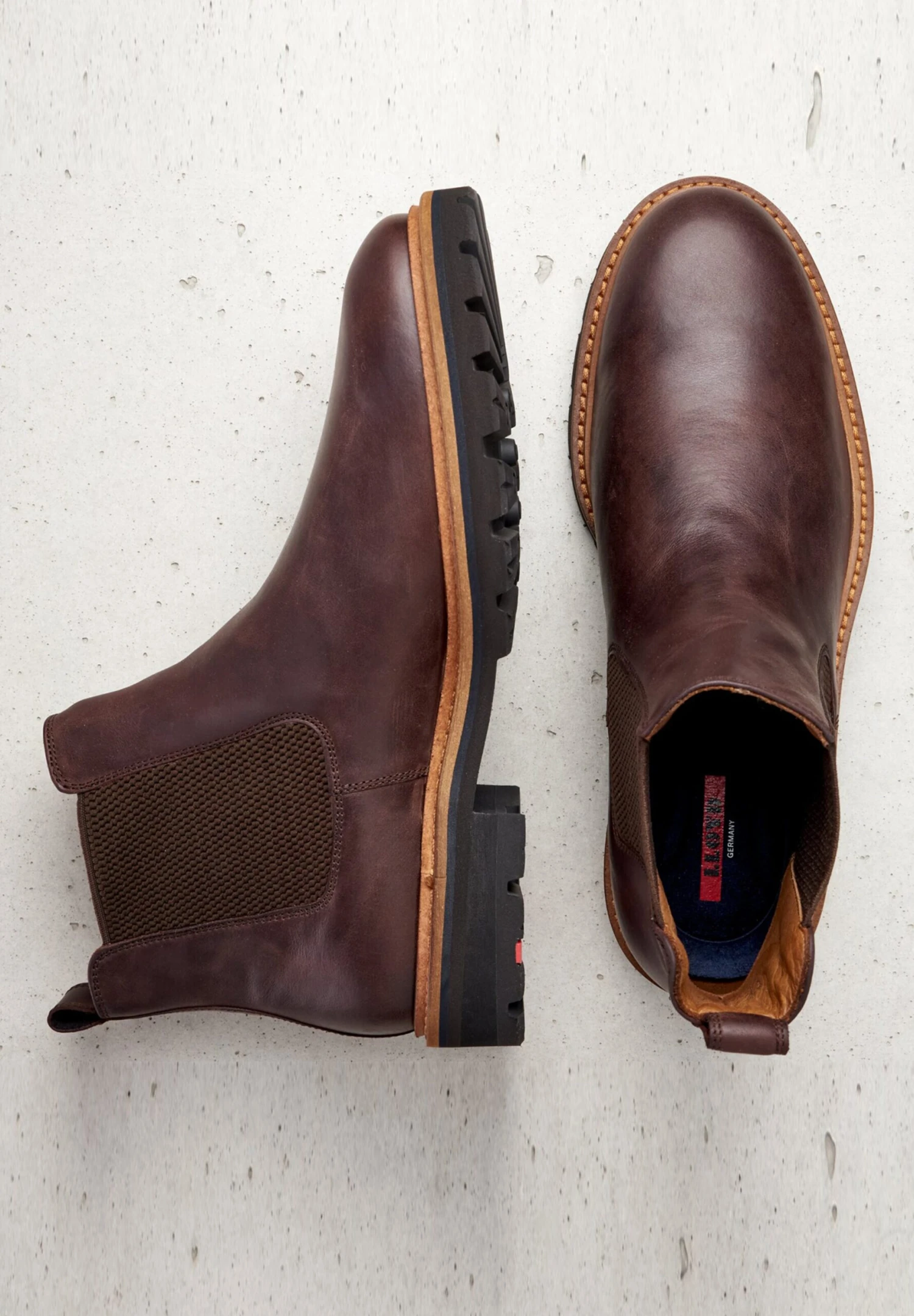 Lloyd Enkelboots Chelsea Boots FEDOR Heren Bruin 2 Lloyd Enkelboots Chelsea Boots FEDOR Heren Bruin - Afbeelding 2