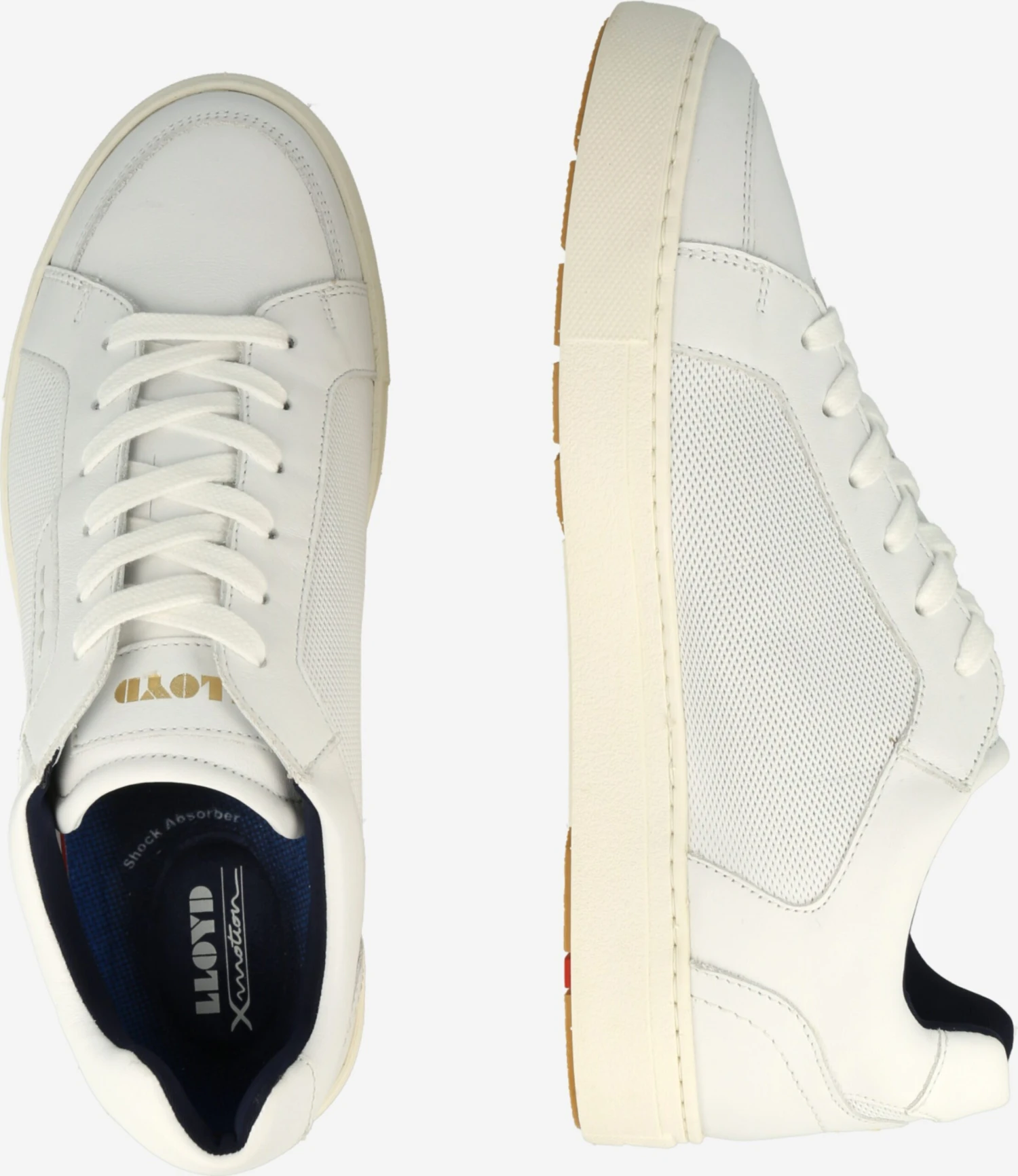 Lloyd Casual Sneakers Sneakers Laag Malaga Heren Wit 2 Lloyd Casual Sneakers Sneakers Laag Malaga Heren Wit - Afbeelding 2