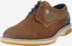 Lloyd Casual Veterschoenen Veterschoen DARRIS Heren Cognac / Bruin Gemêleerd