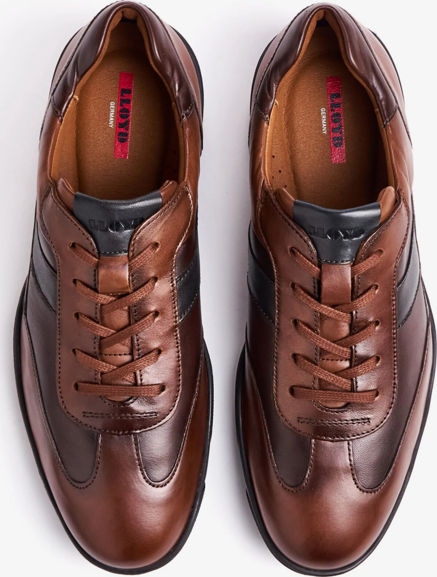 Lloyd Hoge Sneakers Sneakers Hoog BREVIS Heren Bruin 3 Lloyd Hoge Sneakers Sneakers Hoog BREVIS Heren Bruin - Afbeelding 3