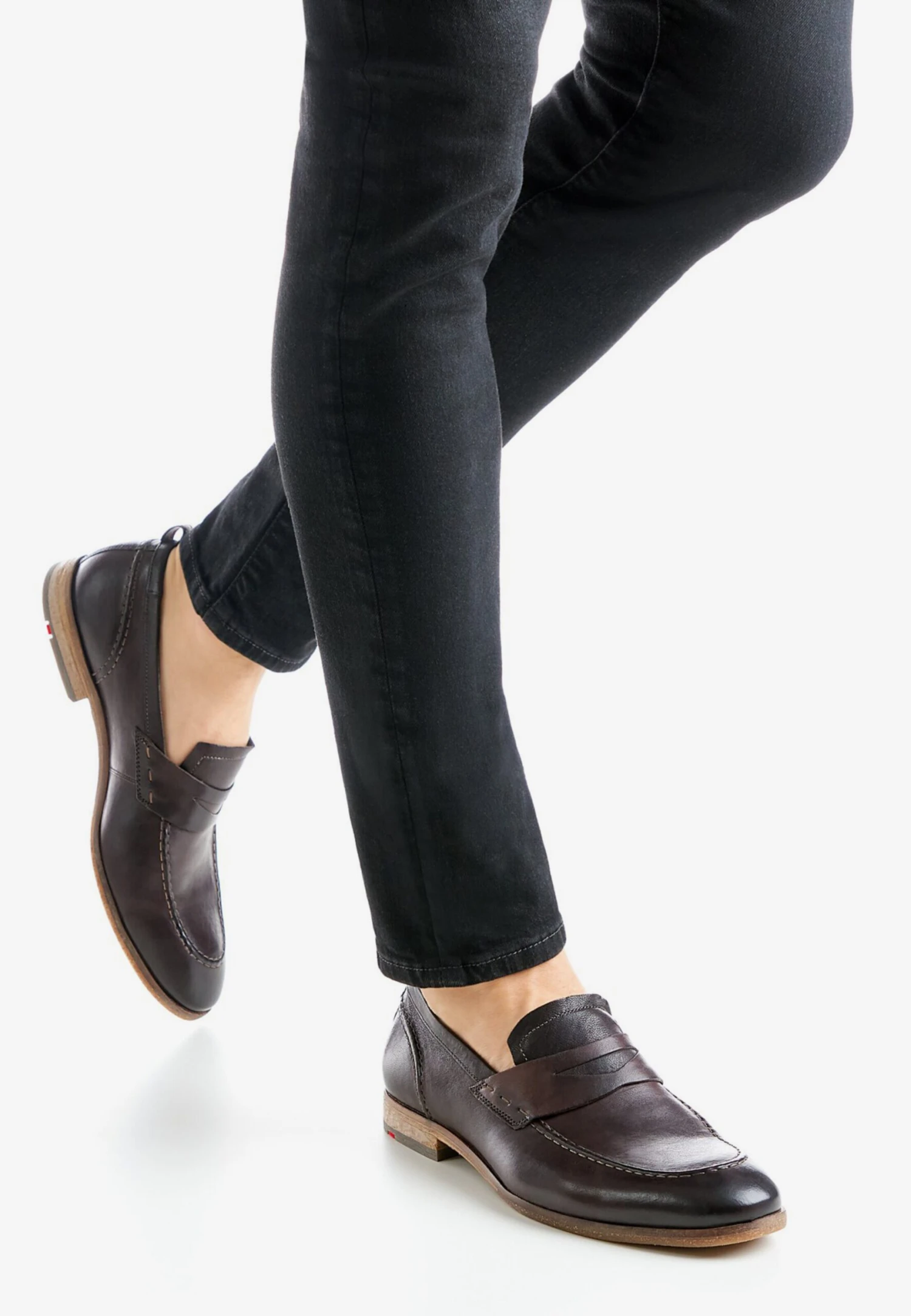 Lloyd Nette Schoenen Instappers Heren Bruin 2 Lloyd Nette Schoenen Instappers Heren Bruin - Afbeelding 2