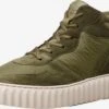 Lloyd Hoge Sneakers Sneakers Hoog Dames Kaki