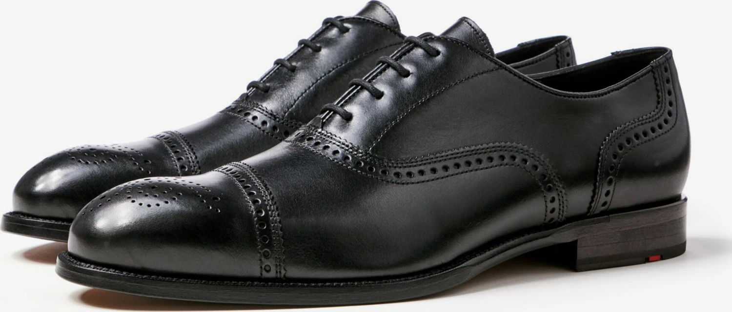 Lloyd Nette Schoenen Veterschoen SHEFFIELD Heren Zwart 2 Lloyd Nette Schoenen Veterschoen SHEFFIELD Heren Zwart - Afbeelding 2