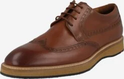 Lloyd Nette Schoenen Veterschoen Orion Heren Cognac