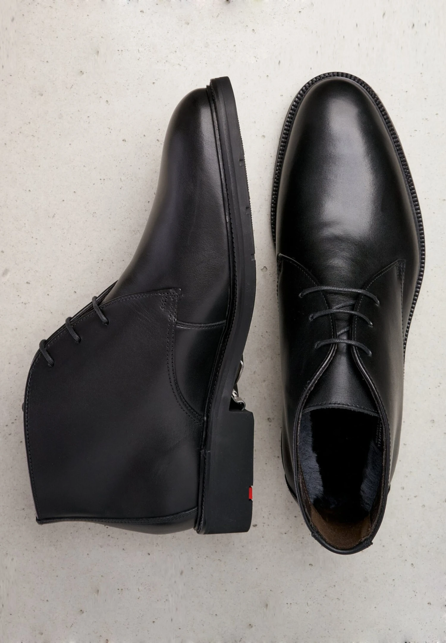 Lloyd Veterboots Chukka Boots JAMIL Heren Zwart 2 Lloyd Veterboots Chukka Boots JAMIL Heren Zwart - Afbeelding 2