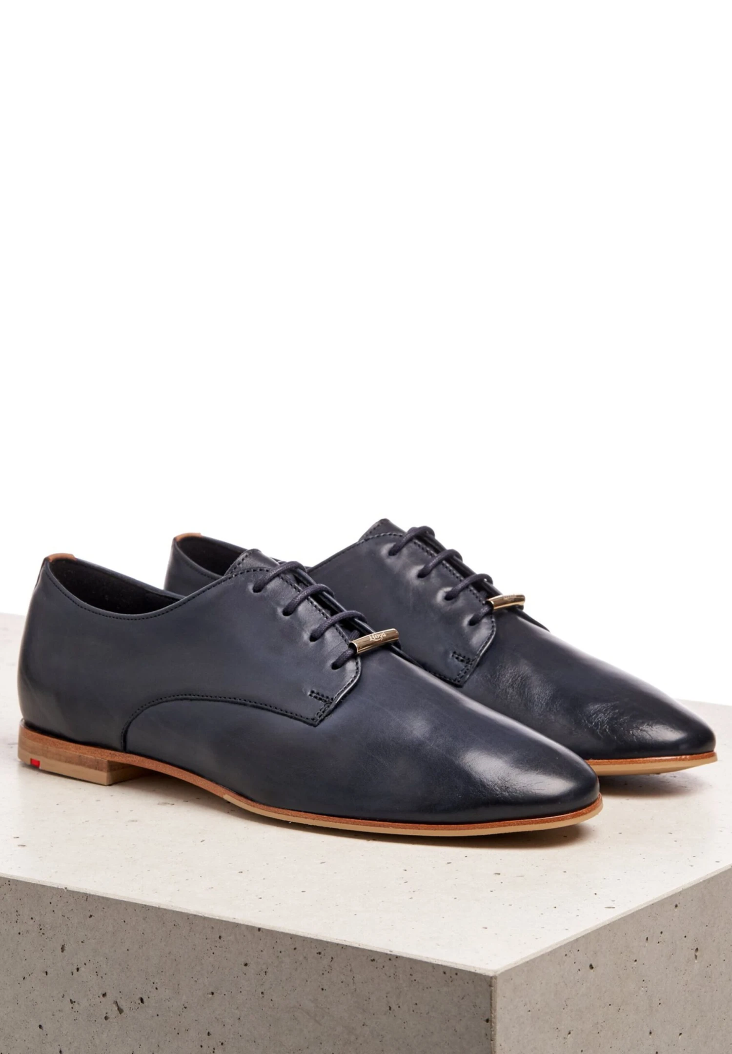 Lloyd Veterschoenen Veterschoen Dames Navy 4 Lloyd Veterschoenen Veterschoen Dames Navy - Afbeelding 4