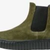 Lloyd Enkellaarsjes Chelsea Boots Dames Groen