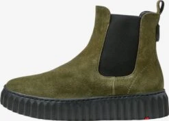 Lloyd Enkellaarsjes Chelsea Boots Dames Groen