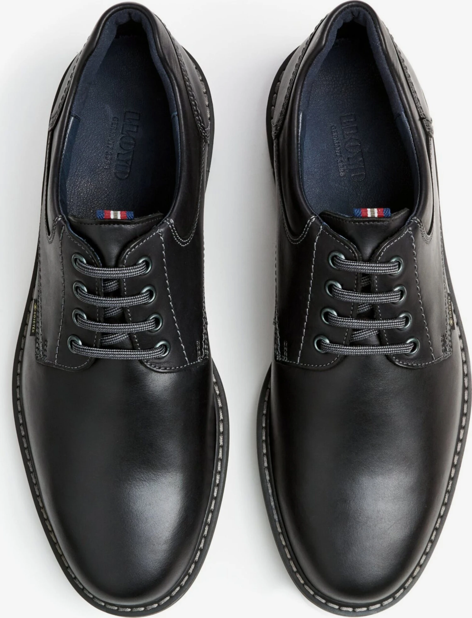 Lloyd Nette Schoenen Veterschoen VANJA Heren Zwart 2 Lloyd Nette Schoenen Veterschoen VANJA Heren Zwart - Afbeelding 2