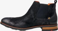 Lloyd Enkelboots Chelsea Boots Heren Zwart Gemêleerd