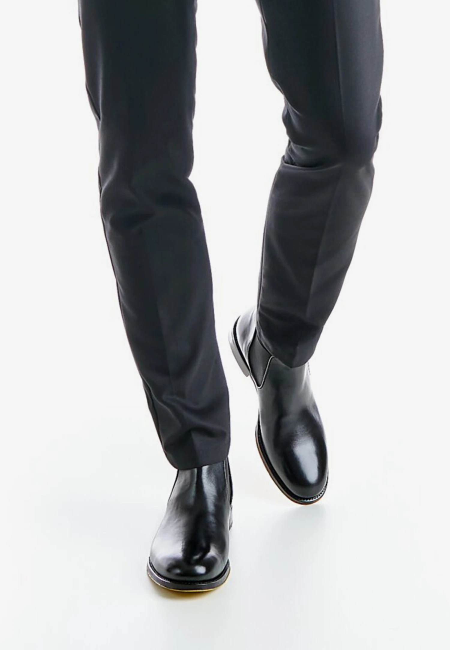 Lloyd Enkelboots Chelsea Boots SINCLAIR Heren Zwart 4 Lloyd Enkelboots Chelsea Boots SINCLAIR Heren Zwart - Afbeelding 4