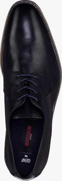 Lloyd Nette Schoenen Veterschoen Genf Heren Nachtblauw -Lloyd Mode Schoenenwinkel d115ab19621e9d80770f8f7aac8b79ec