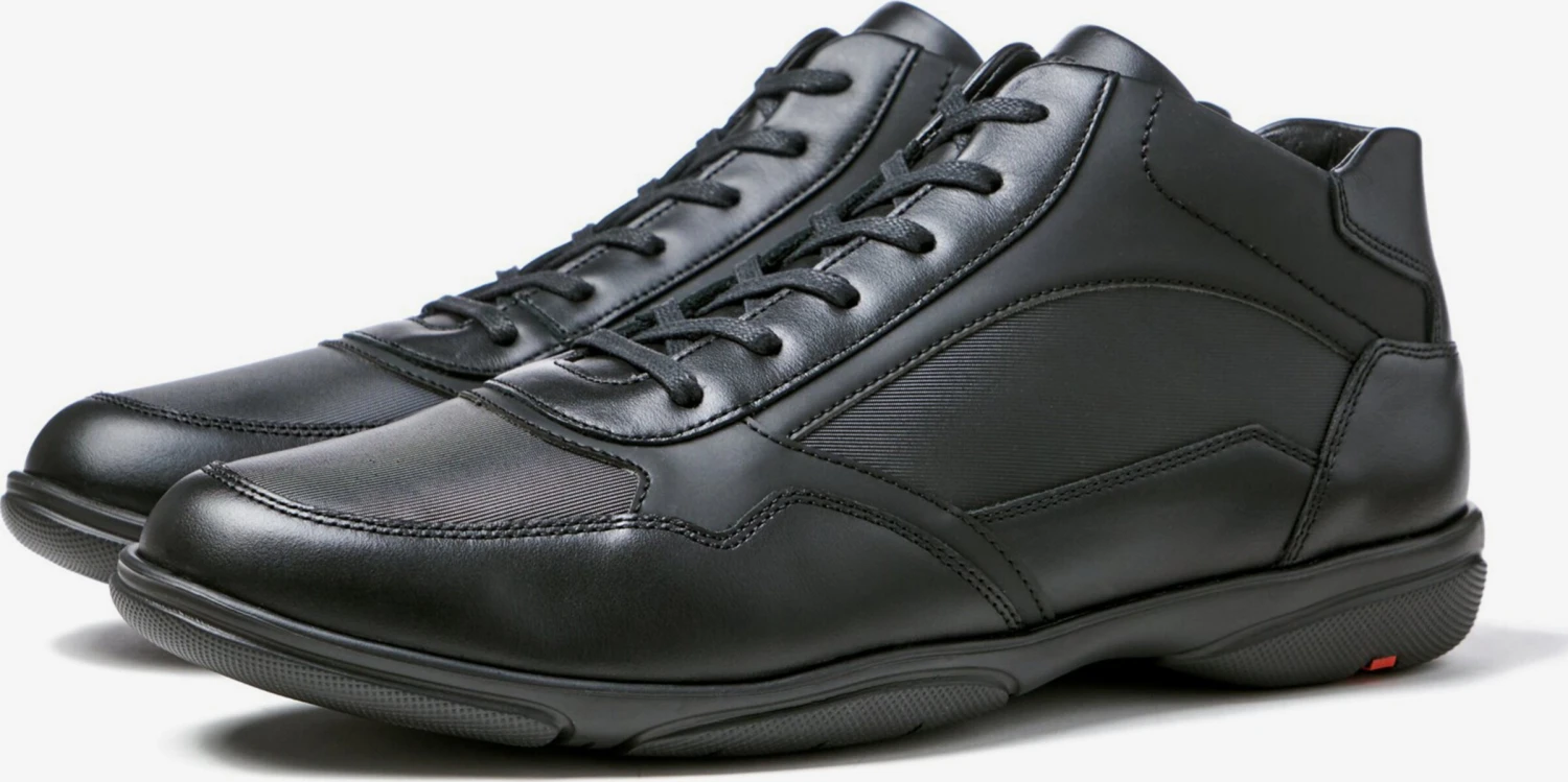 Lloyd Hoge Sneakers Sneakers Hoog BASIL Heren Zwart 3 Lloyd Hoge Sneakers Sneakers Hoog BASIL Heren Zwart - Afbeelding 3