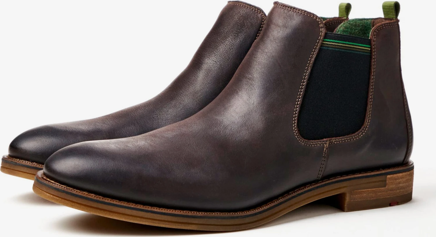 Lloyd Enkelboots Chelsea Boots DARRY Heren Donkerbruin 1 Lloyd Enkelboots Chelsea Boots DARRY Heren Donkerbruin