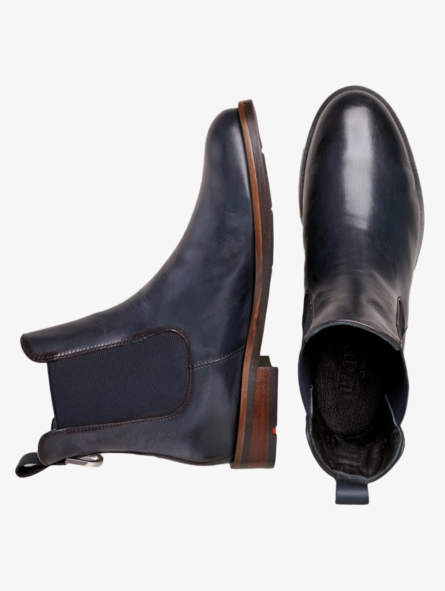 Lloyd Enkellaarsjes Chelsea Boots Dames Blauw 3 Lloyd Enkellaarsjes Chelsea Boots Dames Blauw - Afbeelding 3
