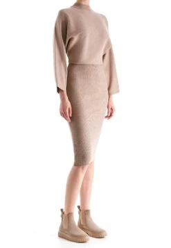 Lloyd Moderner Chelsea - Enkellaarsjes Met Plateauzool - Beige