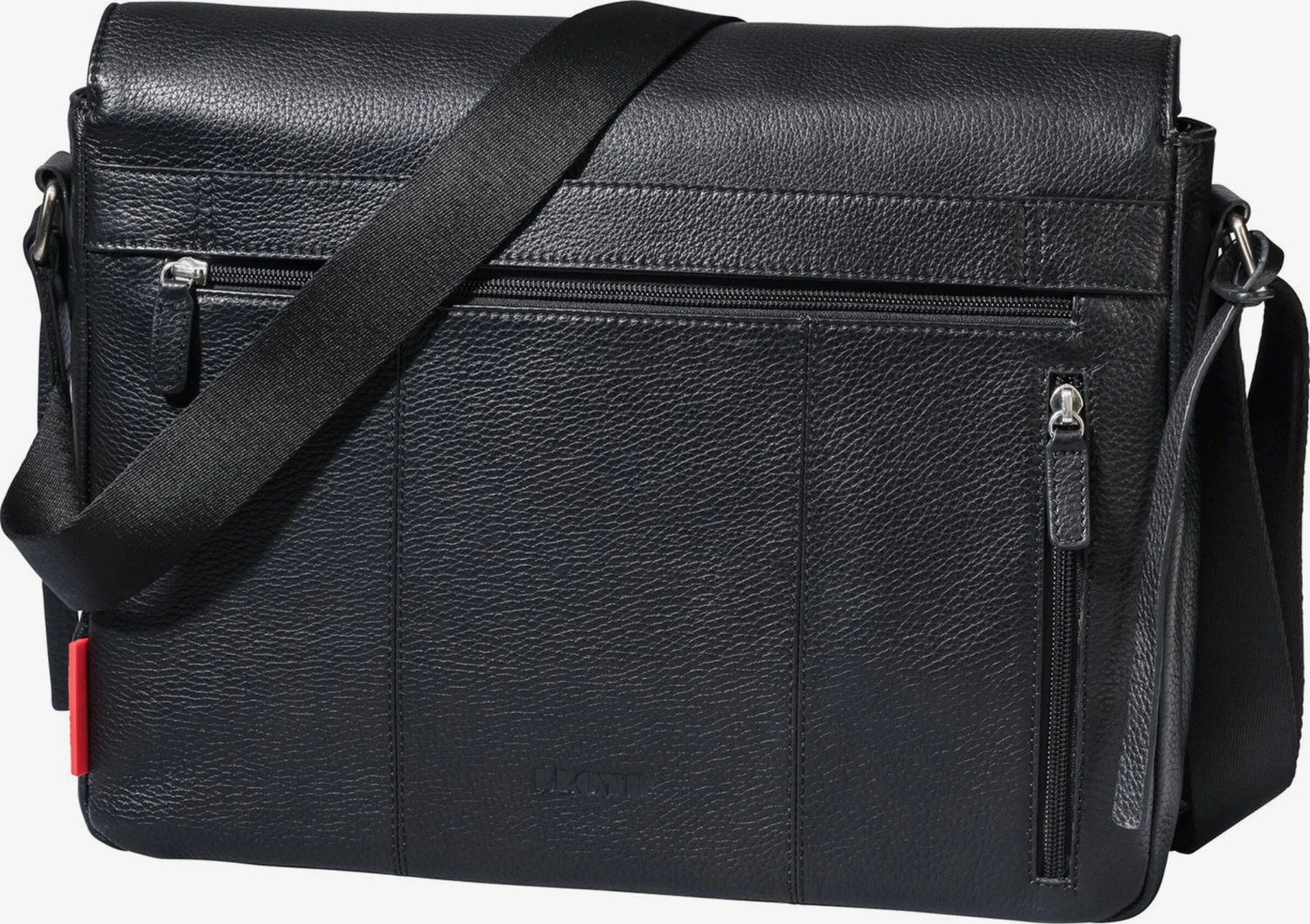 Lloyd Leren Tassen Schoudertas Heren Zwart 2 Lloyd Leren Tassen Schoudertas Heren Zwart - Afbeelding 2