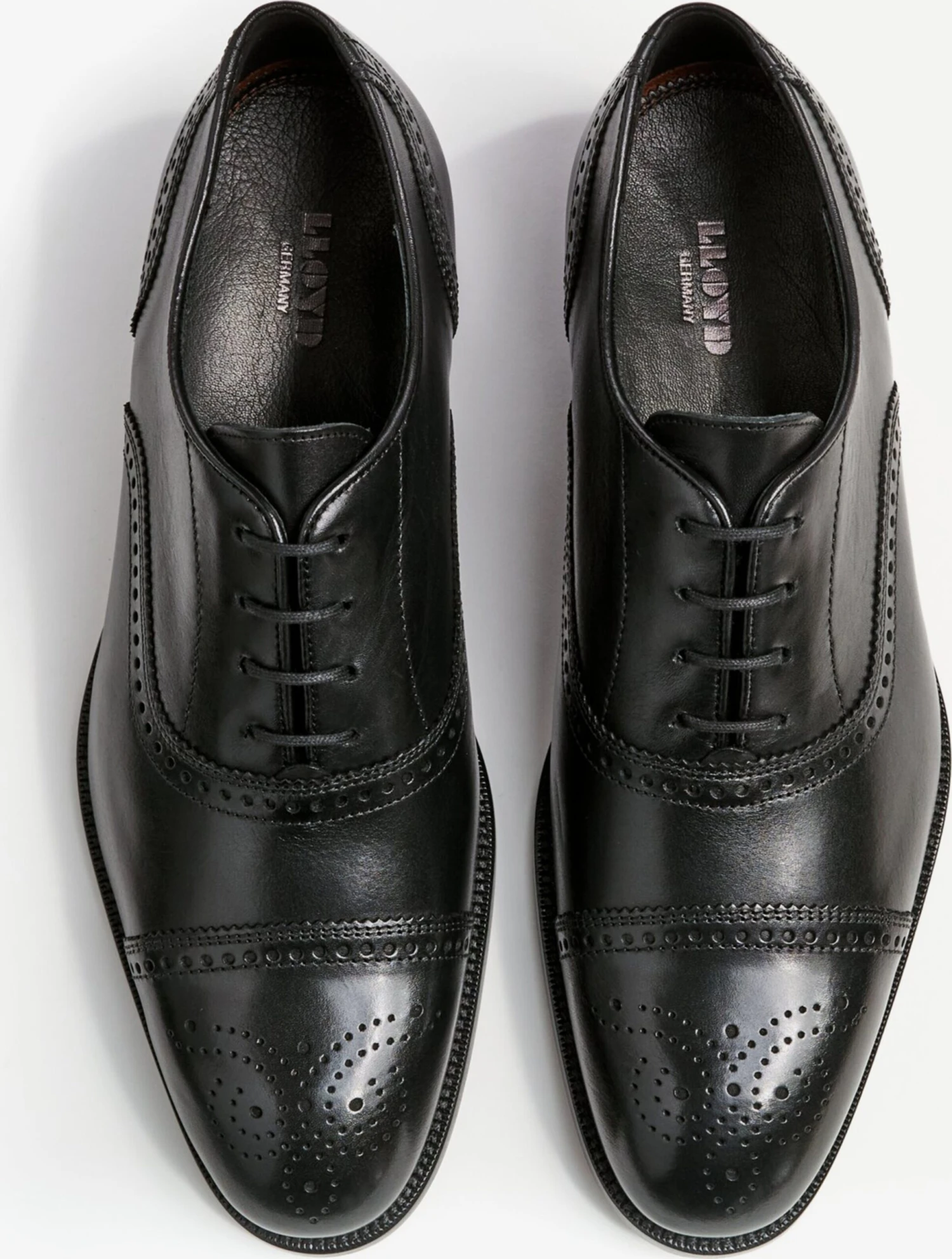 Lloyd Nette Schoenen Veterschoen SHEFFIELD Heren Zwart 3 Lloyd Nette Schoenen Veterschoen SHEFFIELD Heren Zwart - Afbeelding 3