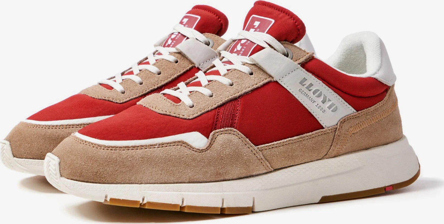Lloyd Running Sneakers Sneakers Laag ENJO Heren Rood / Donkerrood 1 Lloyd Running Sneakers Sneakers Laag ENJO Heren Rood / Donkerrood