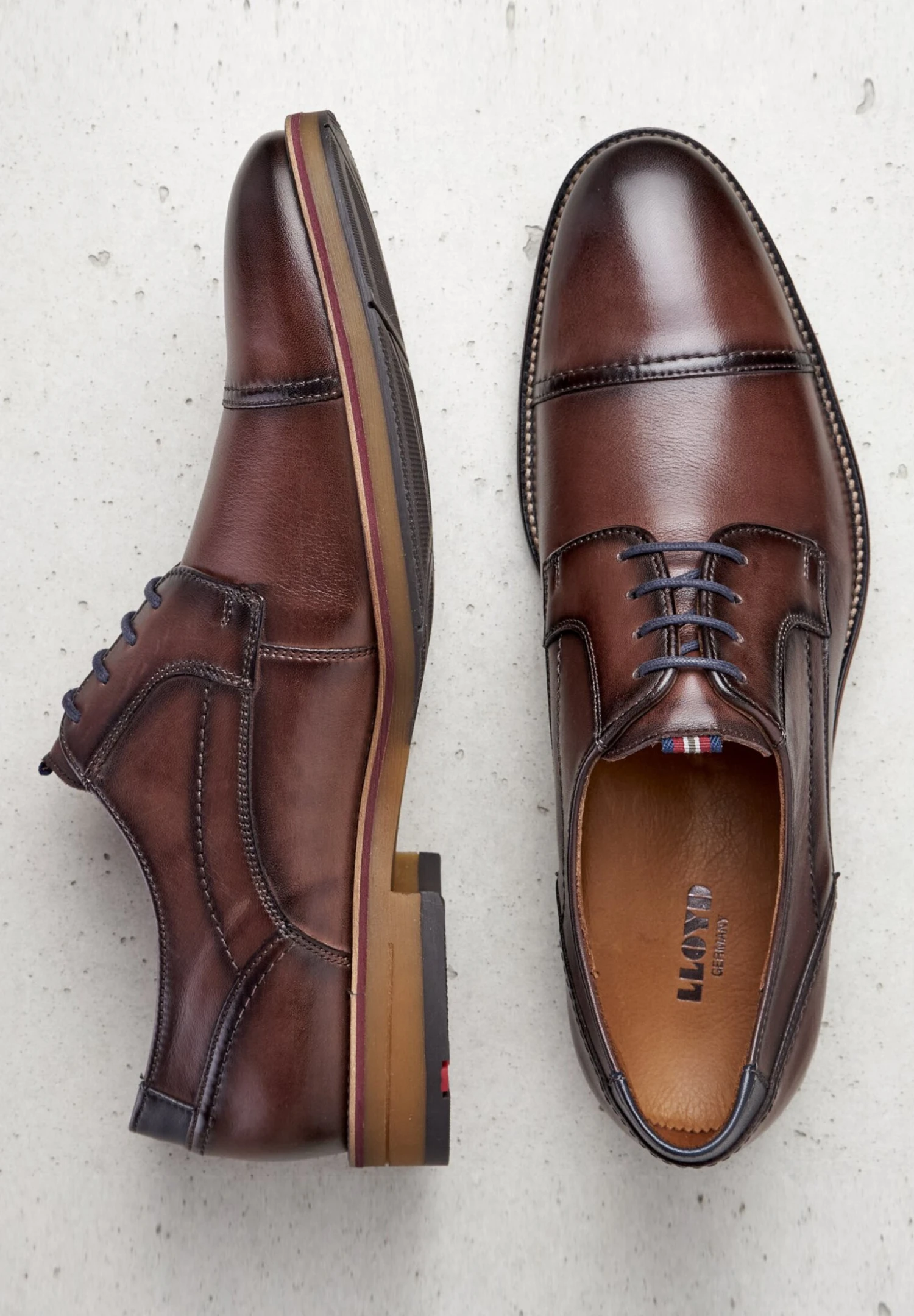 Lloyd Harper - Veterschoenen - Braun 3 Lloyd Harper - Veterschoenen - Braun - Afbeelding 3