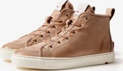 Lloyd Hoge Sneakers Sneakers Hoog Dames Beige