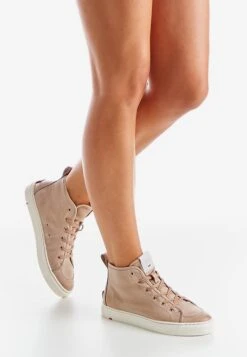 Lloyd Hoge Sneakers Sneakers Hoog Dames Beige -Lloyd Mode Schoenenwinkel e5367b21161c510d1d36661e9d5af95a