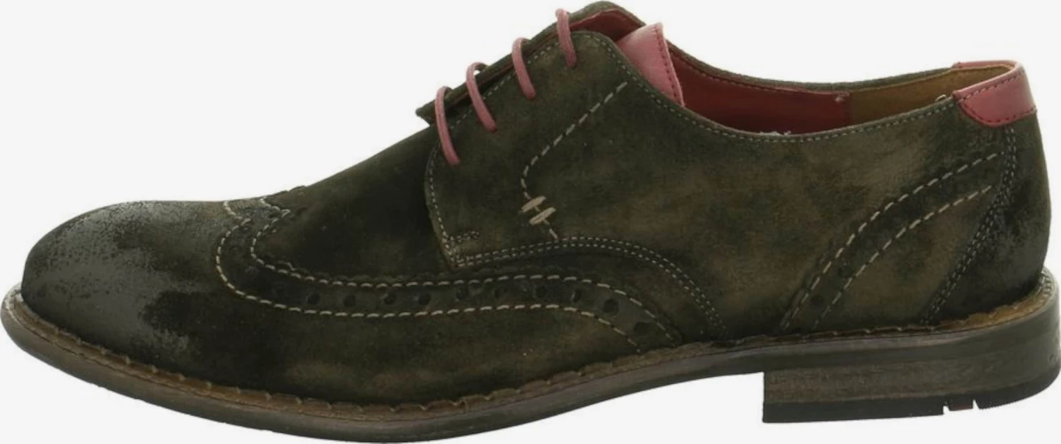 Lloyd Casual Veterschoenen Veterschoen Heren Groen 4 Lloyd Casual Veterschoenen Veterschoen Heren Groen - Afbeelding 4