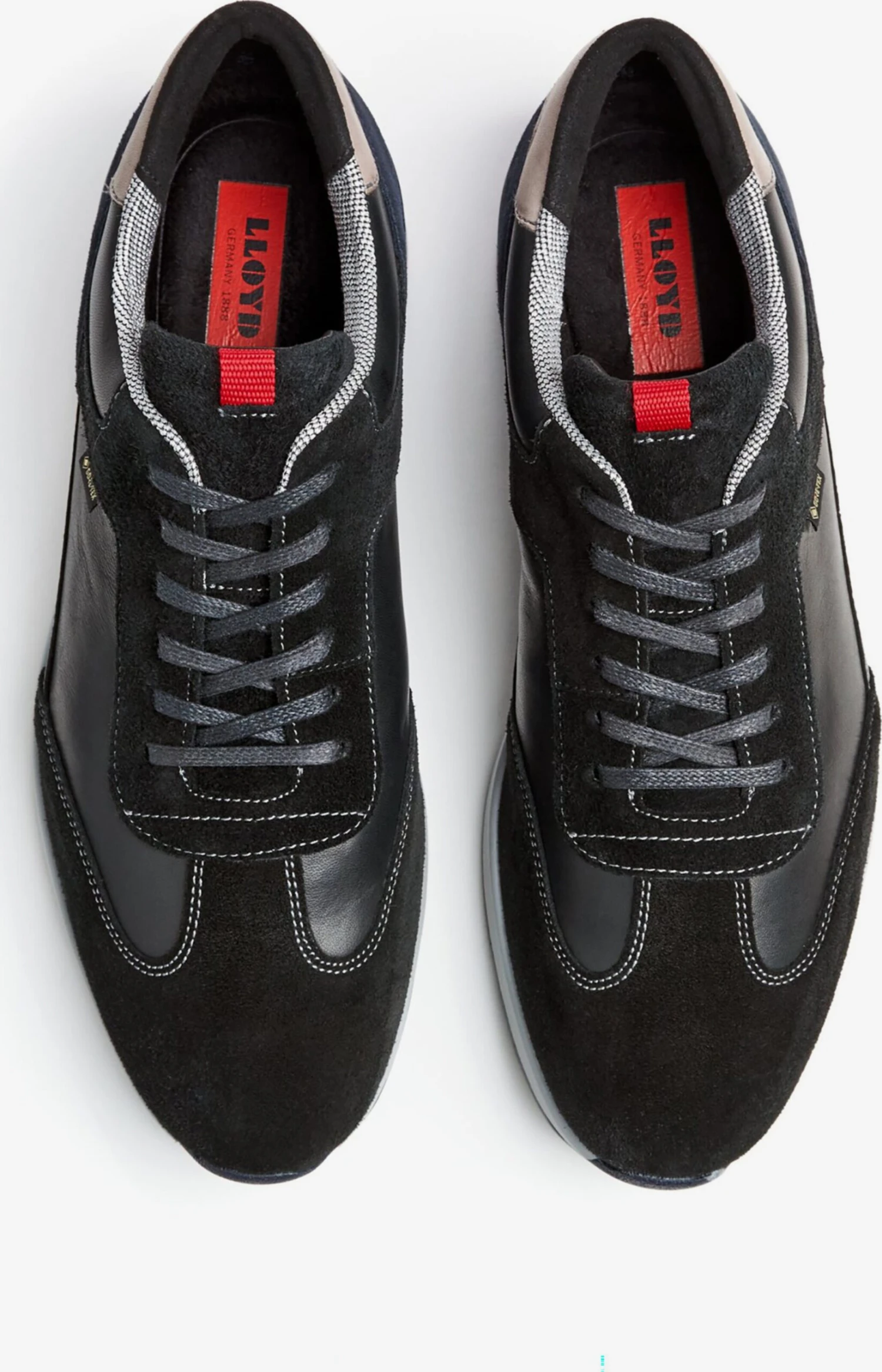 Lloyd Hoge Sneakers Sneakers Hoog VEDEA Heren Zwart 4 Lloyd Hoge Sneakers Sneakers Hoog VEDEA Heren Zwart - Afbeelding 4