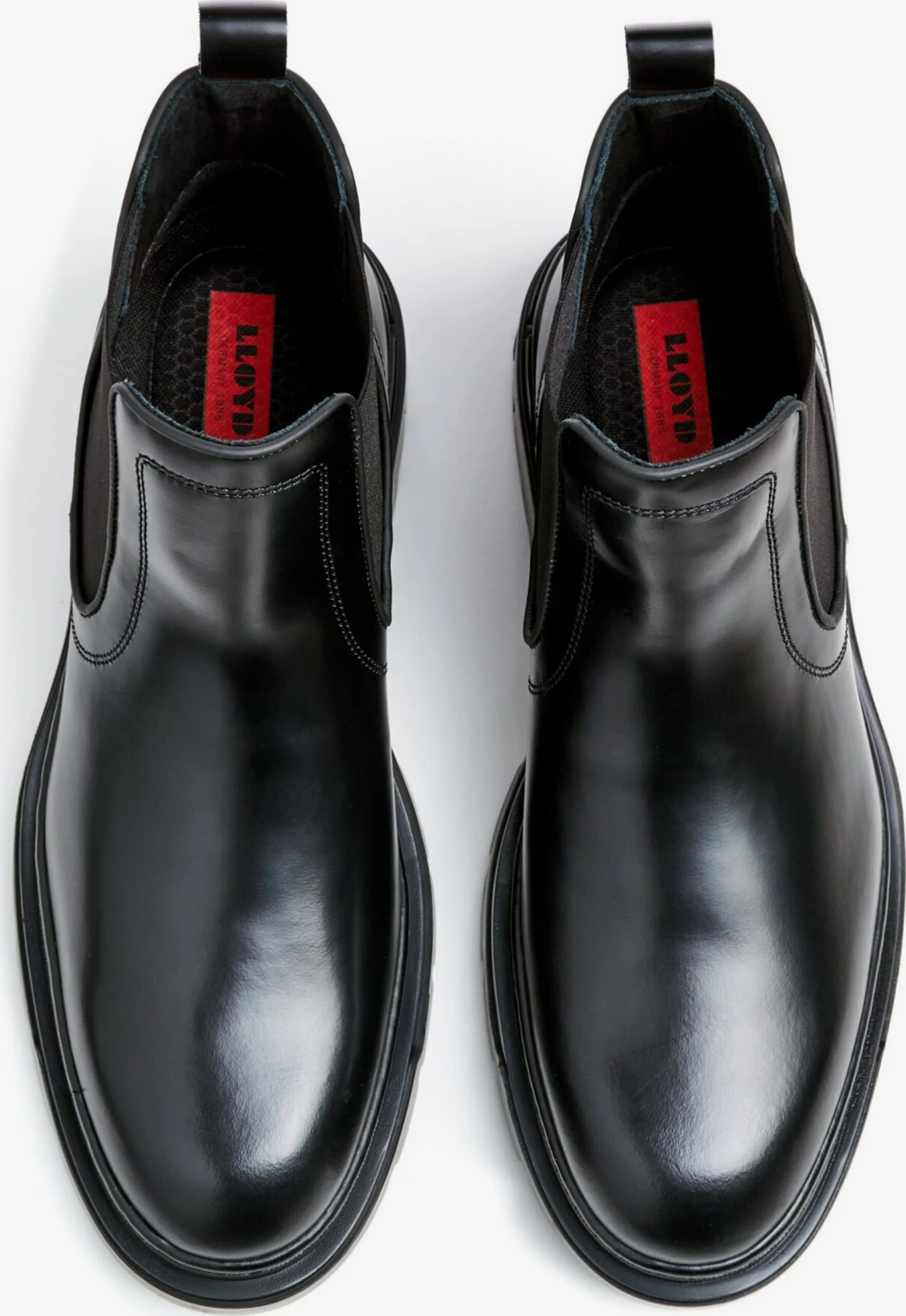 Lloyd Enkelboots Chelsea Boots ROYAN Heren Zwart 4 Lloyd Enkelboots Chelsea Boots ROYAN Heren Zwart - Afbeelding 4