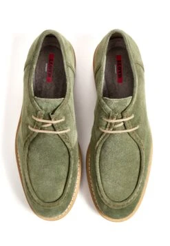 Lloyd Levi - Sportieve Veterschoenen - Khaki -Lloyd Mode Schoenenwinkel eb3ae177342846fbb1aca0b398bd77ba