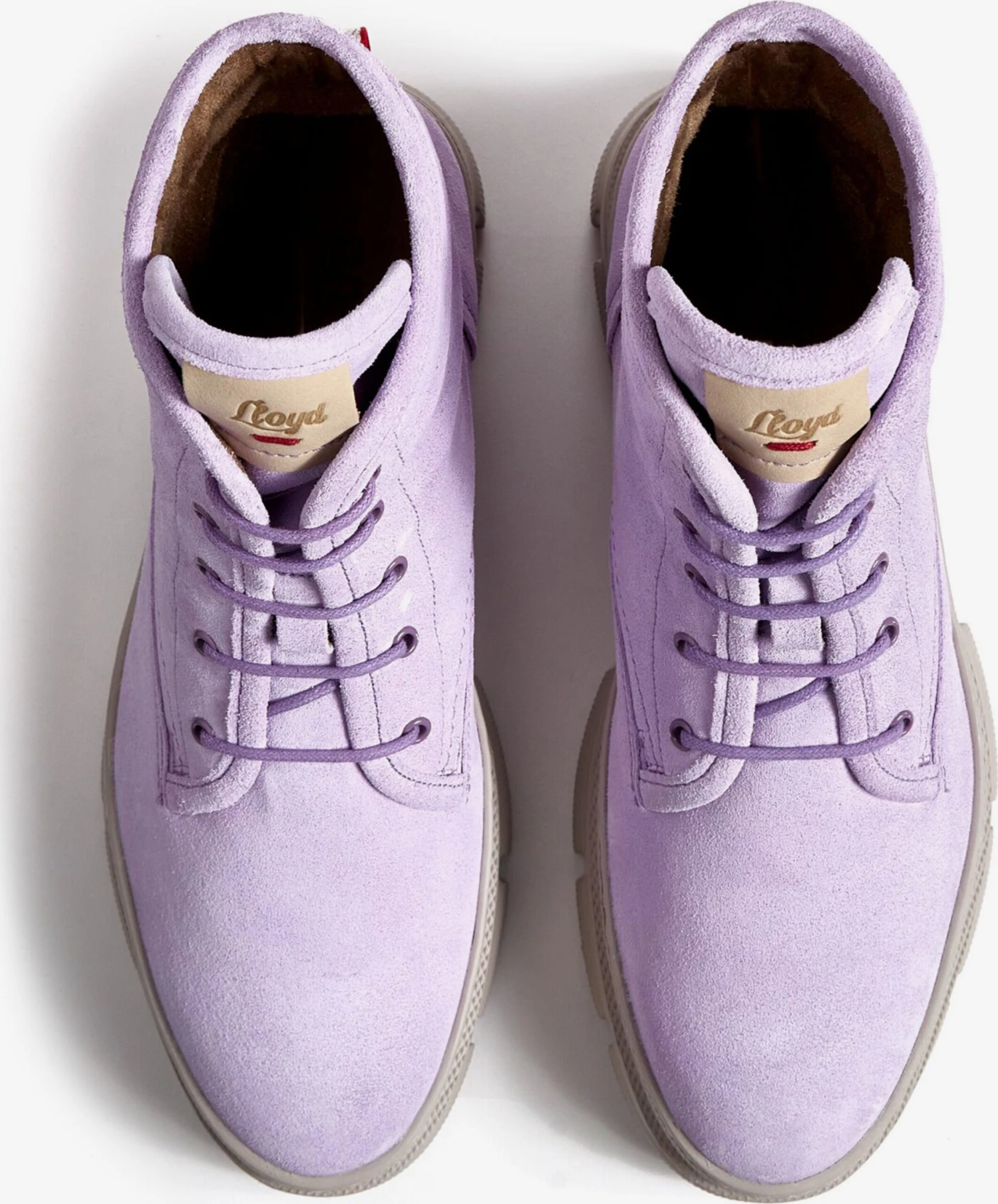 Lloyd Enkellaarsjes Veterlaarsjes Dames Roze 3 Lloyd Enkellaarsjes Veterlaarsjes Dames Roze - Afbeelding 3