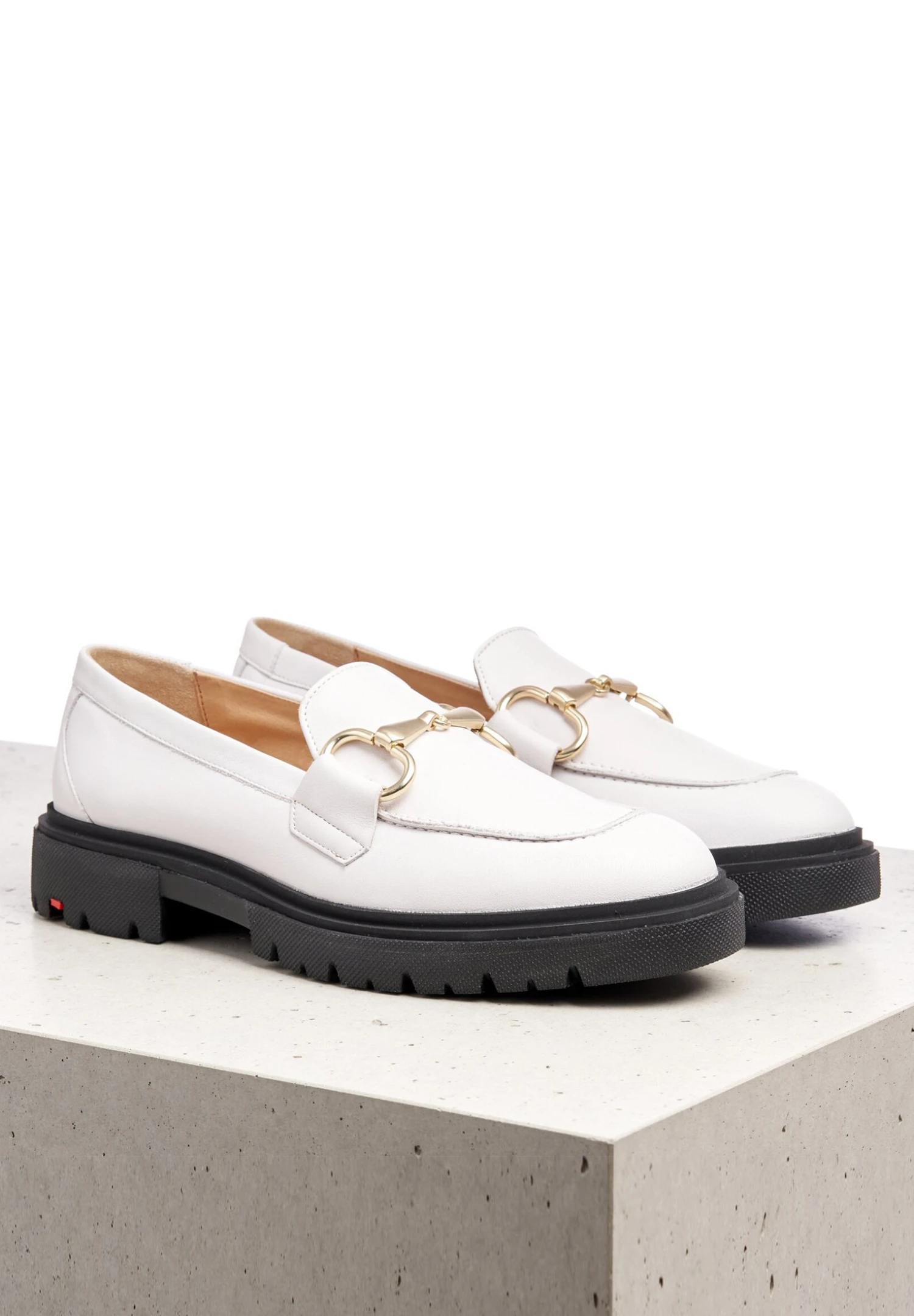 Lloyd Mit Kontrastierender Sohle - Instappers - Weiss 3 Lloyd Mit Kontrastierender Sohle - Instappers - Weiss - Afbeelding 3