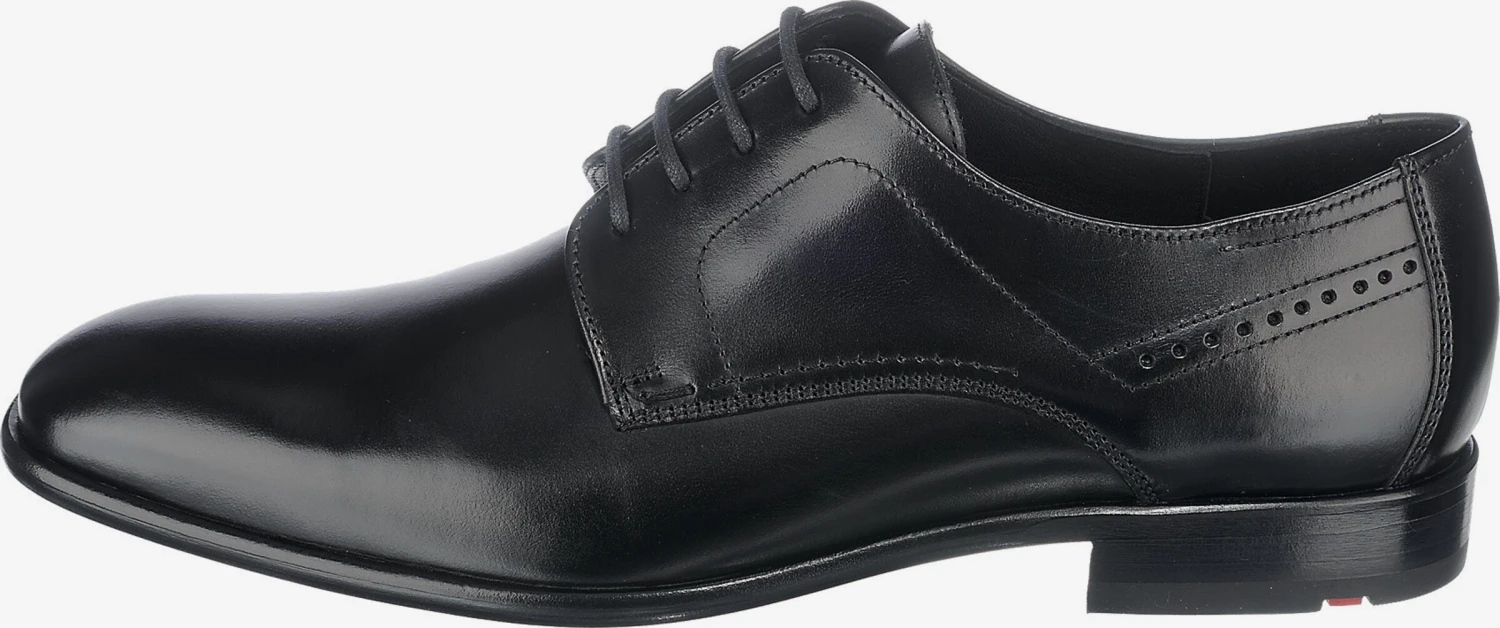 Lloyd Nette Schoenen Veterschoen Fabien Heren Zwart 2 Lloyd Nette Schoenen Veterschoen Fabien Heren Zwart - Afbeelding 2