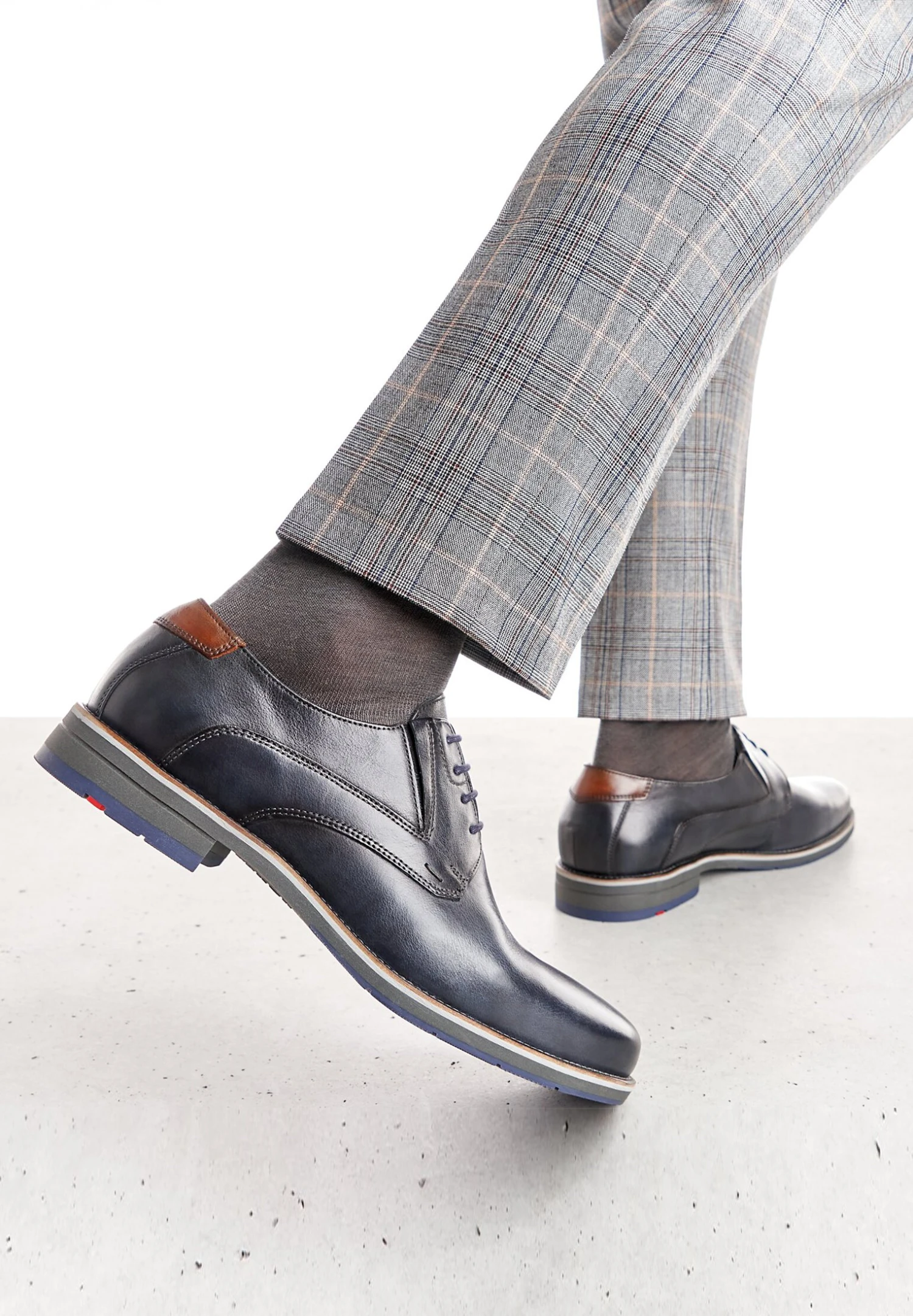 Lloyd Kazan - Veterschoenen - Blau 1 Lloyd Kazan - Veterschoenen - Blau