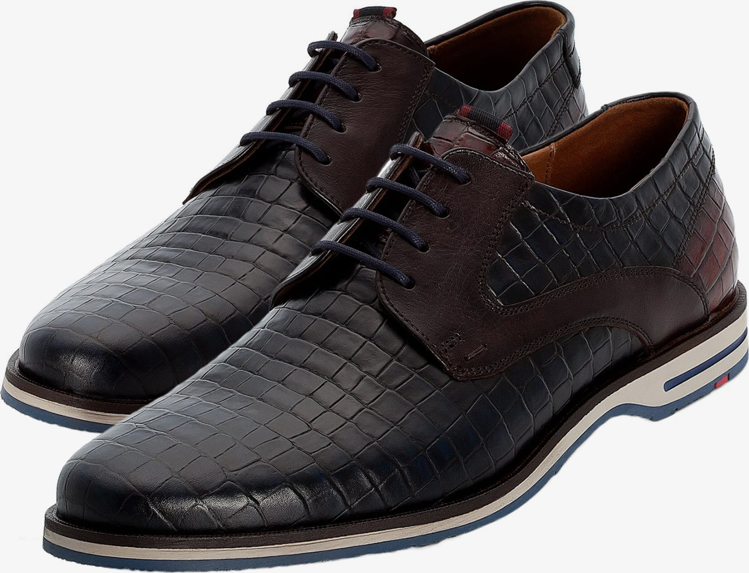 Lloyd Casual Veterschoenen Veterschoen Delano Heren Donkerbruin 3 Lloyd Casual Veterschoenen Veterschoen Delano Heren Donkerbruin - Afbeelding 3