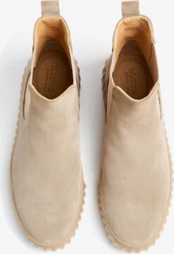 Lloyd Enkellaarsjes Chelsea Boots Dames Beige -Lloyd Mode Schoenenwinkel f42d44693e313f282a616be34656882f