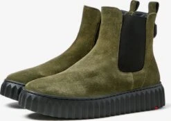 Lloyd Enkellaarsjes Chelsea Boots Dames Groen -Lloyd Mode Schoenenwinkel f638ceaede61ceb9bdbe8283a9545314