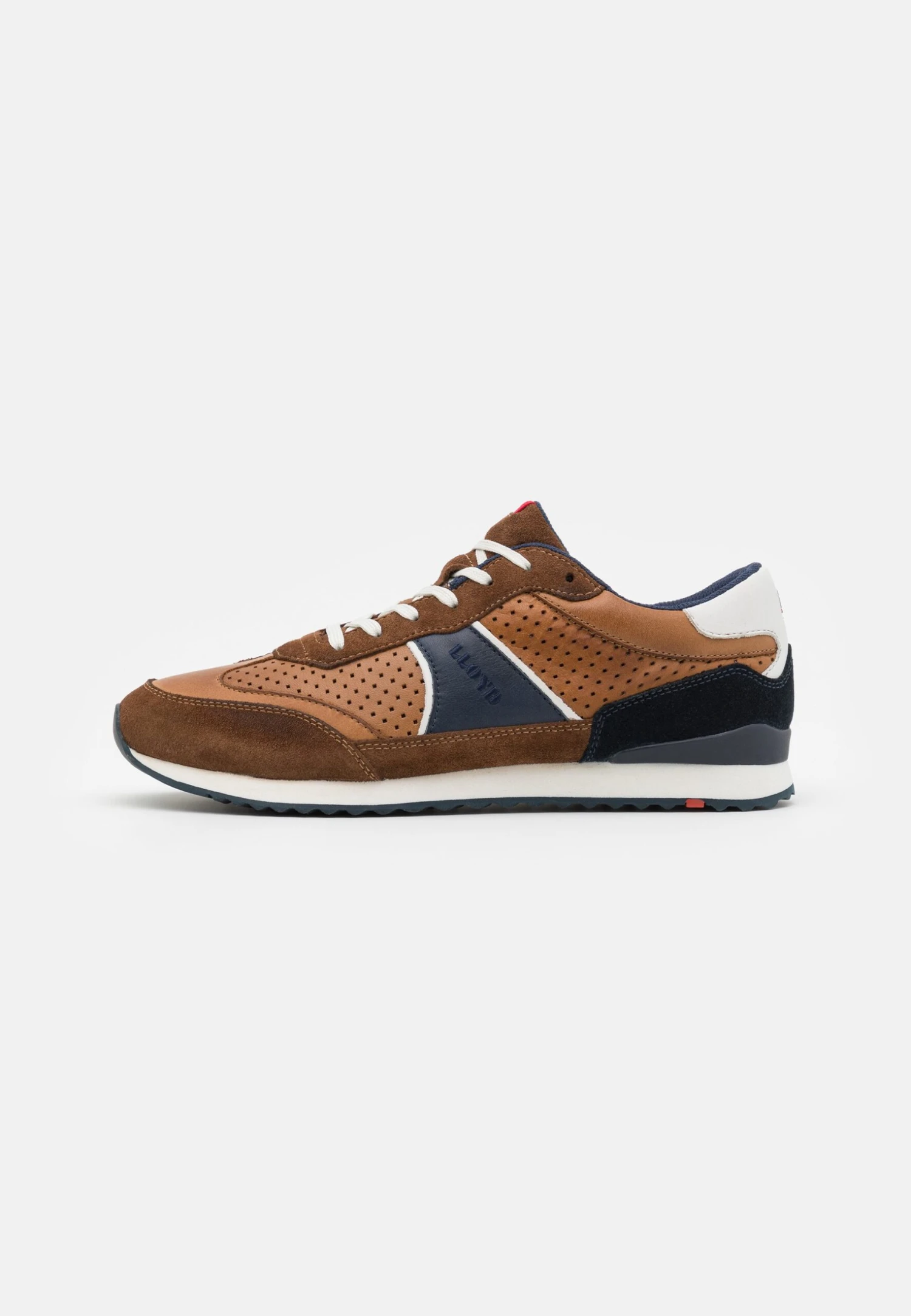 Lloyd Earl - Sneakers Laag - Cigar/Blue 1 Lloyd Earl - Sneakers Laag - Cigar/Blue